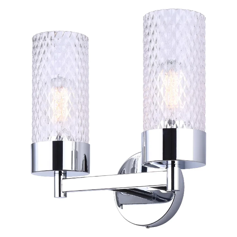 Track lighting for updating office lobbiesEden 2-Light Vanity Light
