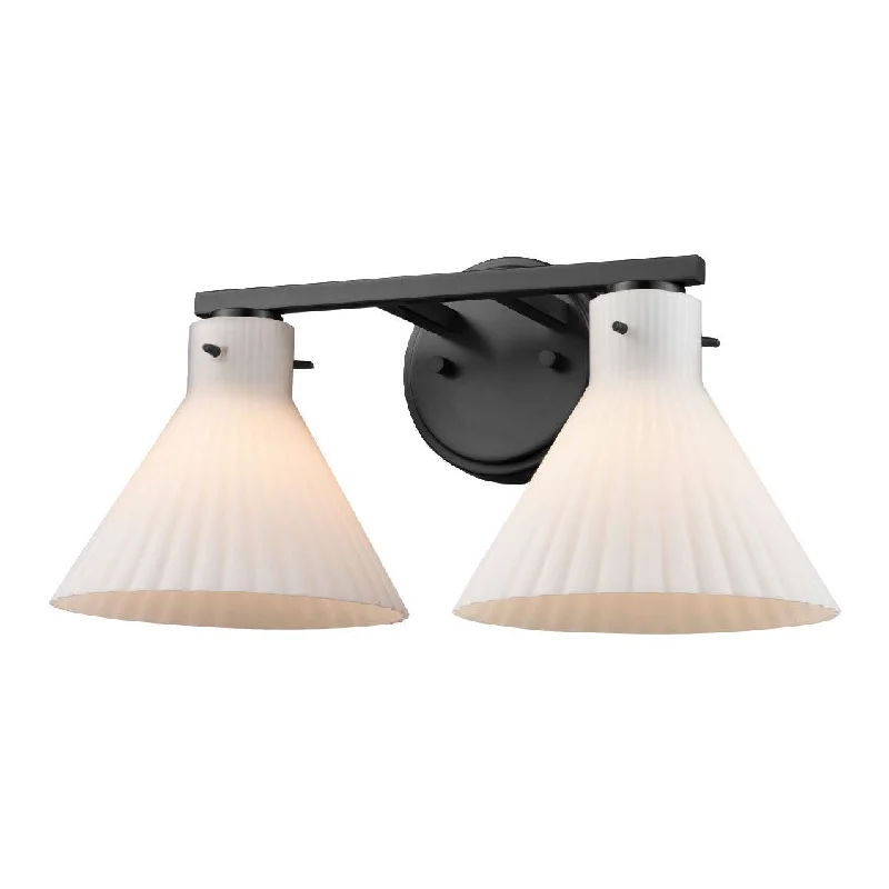 Track lighting with a sleek profileDorset 2-Light Vanity