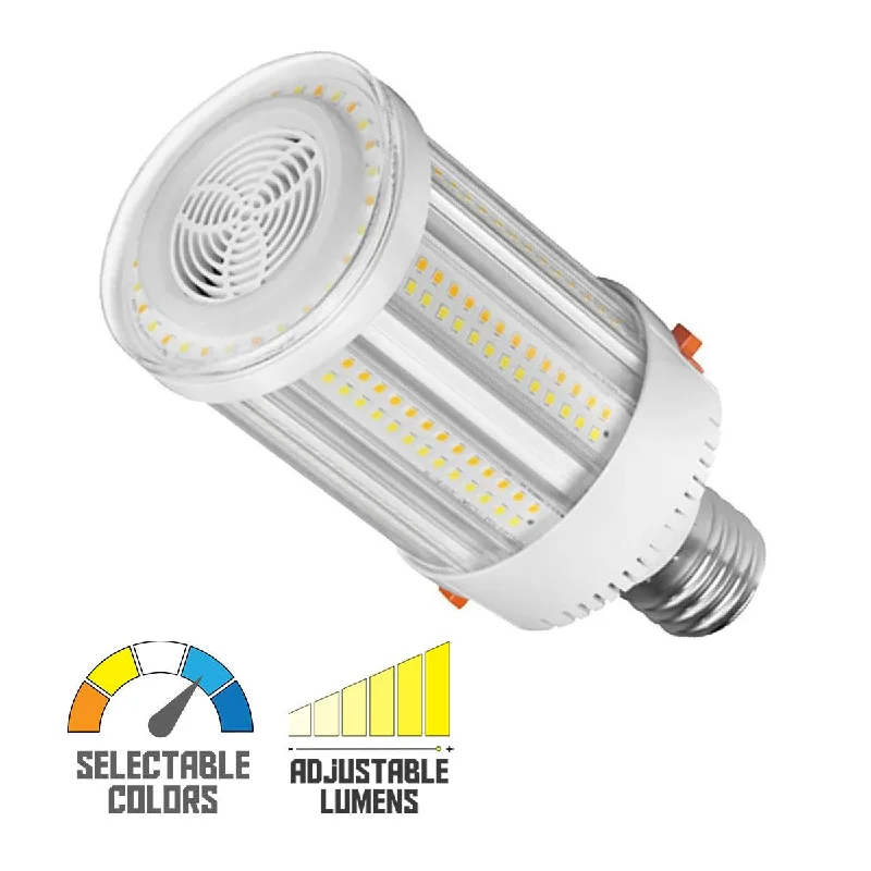 Adjustable Industrial Lighting for Flexible IlluminationRetrofit Corn LED Bulb, 100W|150W|200W, 31000 Lumens, 30K|40K|50K, EX39 Mogul, 120-277V Adjustable Industrial Lighting for Flexible IlluminationRetrofit Corn LED Bulb, 100W|150W|200W, 31000 Lumens, 30K|40K|50K, EX39 Mogul, 120-277V