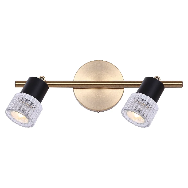 Track lighting for creating a moody atmosphereElsee 2-Light Track Light