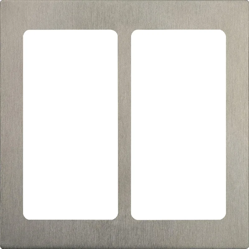 High - lumen track lighting for bright spacesLutron Faceplate 2 Column Wireless Dual Opening Satin Nickel High - lumen track lighting for bright spacesLutron Faceplate 2 Column Wireless Dual Opening Satin Nickel