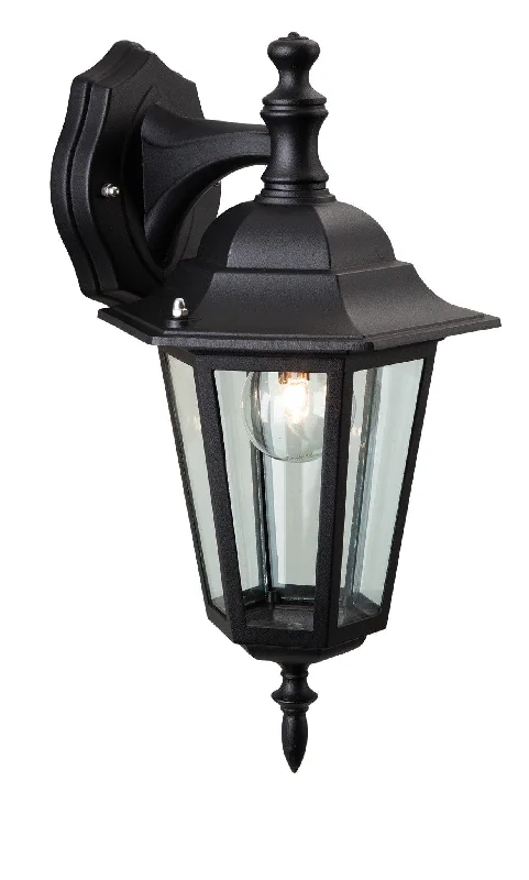 Track lighting for task lighting in workshops6 Panel Lantern - Downlight Black