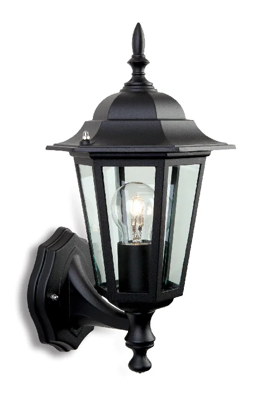 Track lighting for museums and galleries6 Panel Lantern - Uplight Black