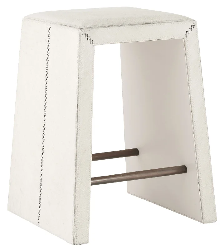 Track lighting with clear glass shadesCowan Counter Stool