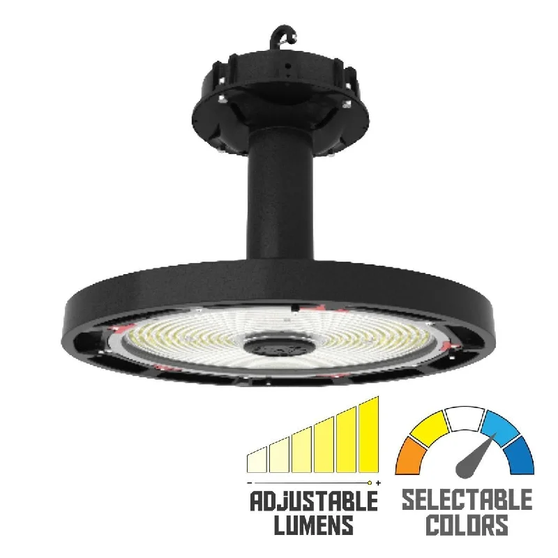 Energy - Efficient Industrial Lighting for Cost - SavingsIndustrial Round High Bay LED Light, 400 Watts, 60000 Lumens, 4000K/5000K, 120-277V Energy - Efficient Industrial Lighting for Cost - SavingsIndustrial Round High Bay LED Light, 400 Watts, 60000 Lumens, 4000K/5000K, 120-277V