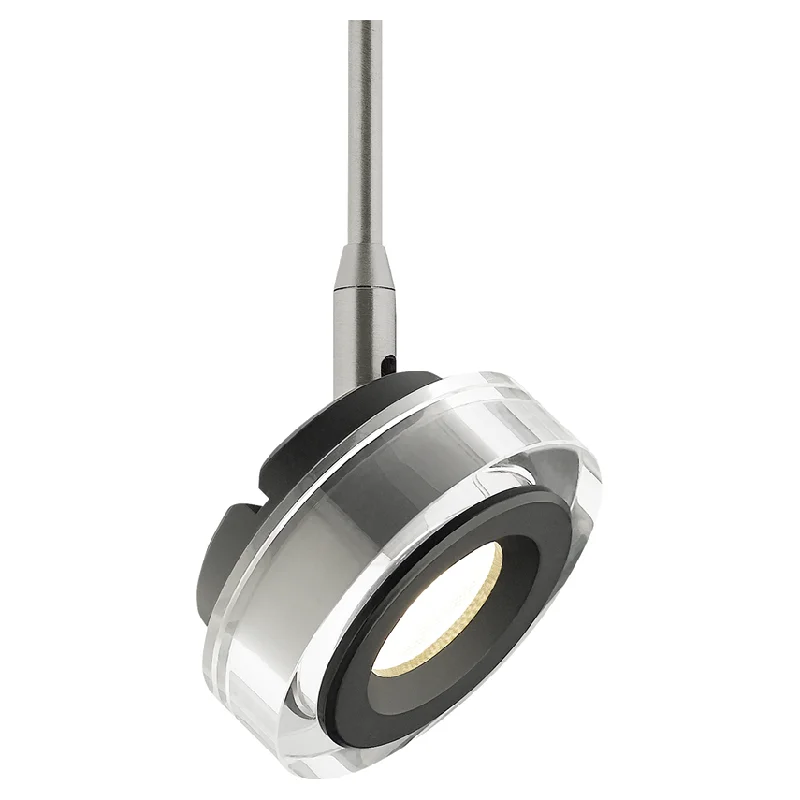 Contemporary track lighting in black finishBrim Head FreeJack 5"