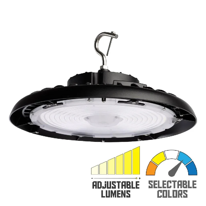 Shock - Resistant Industrial Lighting for Vibrating Machinery AreasHigh Bay UFO LED Light, 200 Watts, 29000 Lumens, 30K/40K/50K, 120/277V Shock - Resistant Industrial Lighting for Vibrating Machinery AreasHigh Bay UFO LED Light, 200 Watts, 29000 Lumens, 30K/40K/50K, 120/277V