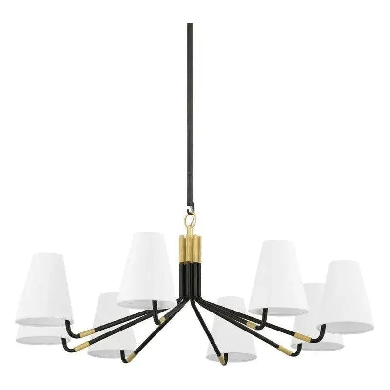 Modern track lighting with LED bulbsStanwyck Chandelier
