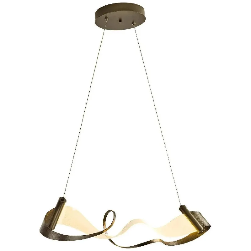 High - lumen track lighting for bright spacesZephyr 10-Inch LED Pendant by Hubbardton Forge | Open Box High - lumen track lighting for bright spacesZephyr 10-Inch LED Pendant by Hubbardton Forge | Open Box