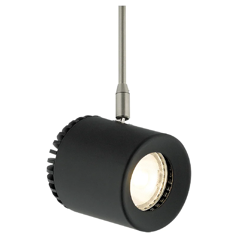 Contemporary track lighting in black finishBurk Head FreeJack 3"