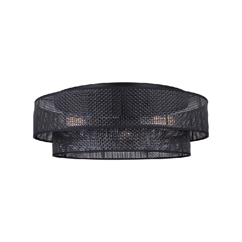 Track lighting with frosted glass shadesBellamy 3-Light Flush Mount
