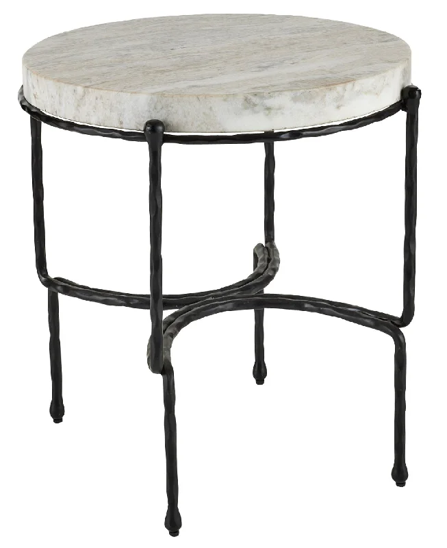 Track lighting for creating a moody atmosphereCedrick End Table