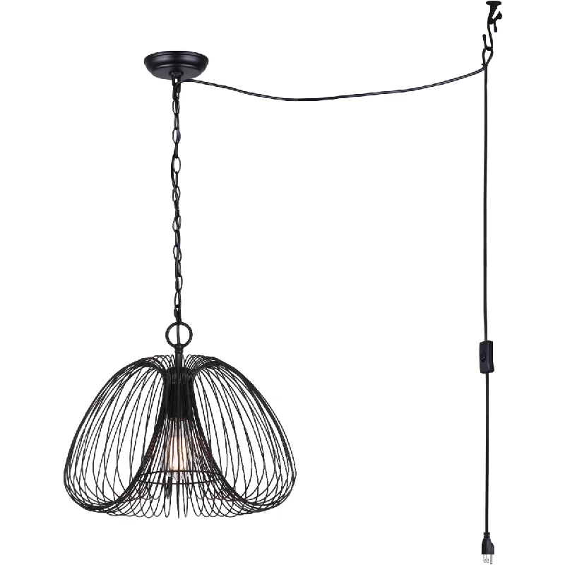 Track lighting for creating a moody atmosphereStockholm 1-Light Pendant