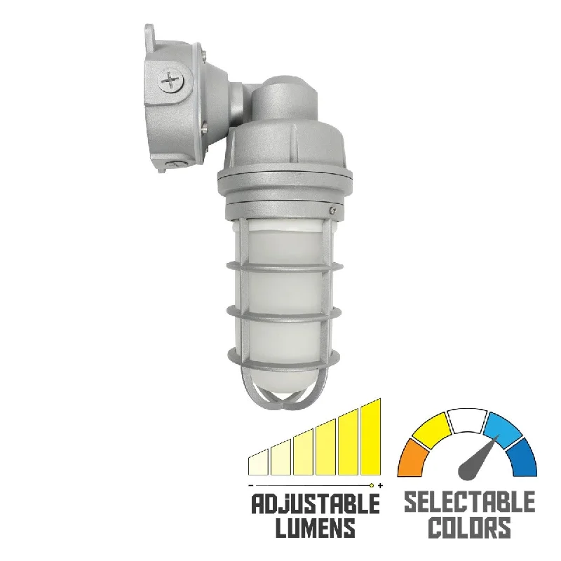 Adjustable Industrial Lighting for Flexible IlluminationLED Jelly Jar Light Fixture, 20 Watts, 2000 Lumens, 30K/40K/50K, 120-277V Adjustable Industrial Lighting for Flexible IlluminationLED Jelly Jar Light Fixture, 20 Watts, 2000 Lumens, 30K/40K/50K, 120-277V