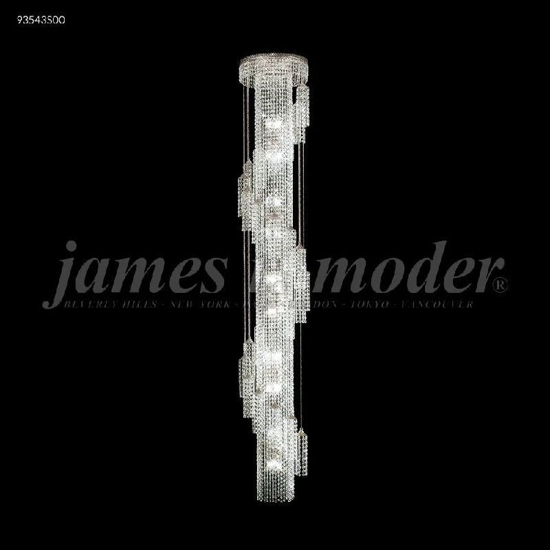Track lighting for illuminating dining tablesJames R Moder 96 inch Contemporary Entry Chandelier Track lighting for illuminating dining tablesJames R Moder 96 inch Contemporary Entry Chandelier