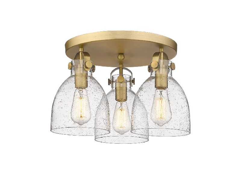 Industrial Lighting for Food Processing FactoriesDowntown Urban Three Light Flush Mount Industrial Lighting for Food Processing FactoriesDowntown Urban Three Light Flush Mount