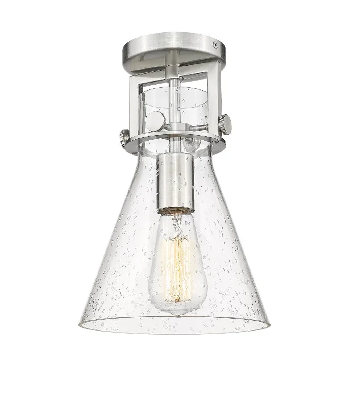 Industrial Lighting with High CRI (Color Rendering Index) for True Color PerceptionNewton One Light Flush Mount Industrial Lighting with High CRI (Color Rendering Index) for True Color PerceptionNewton One Light Flush Mount