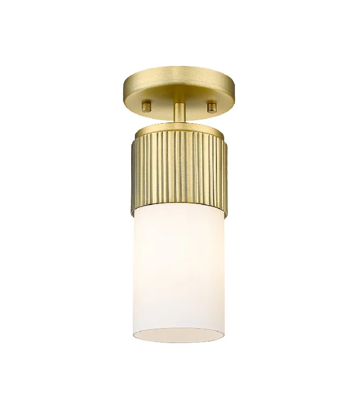 Industrial Area Lighting for Large Open SpacesDowntown Urban LED Flush Mount