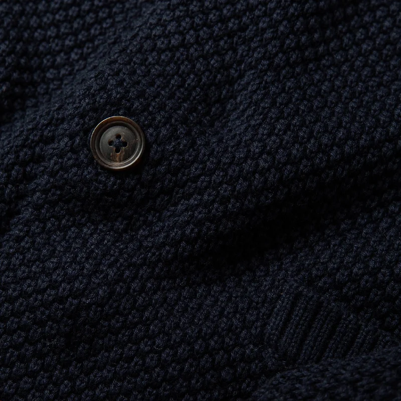 The Crawford Sweater in Navy