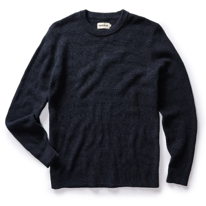 The Hugo Sweater in Navy