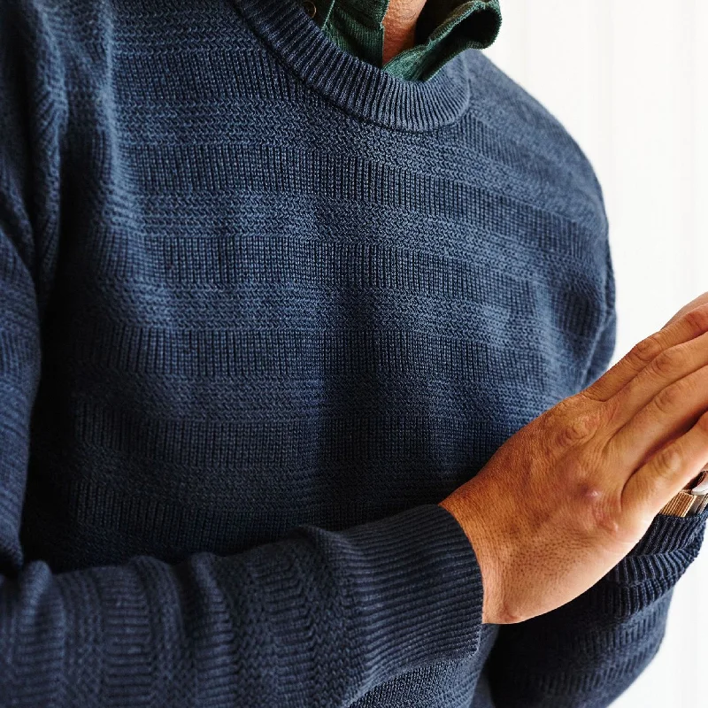 The Hugo Sweater in Navy