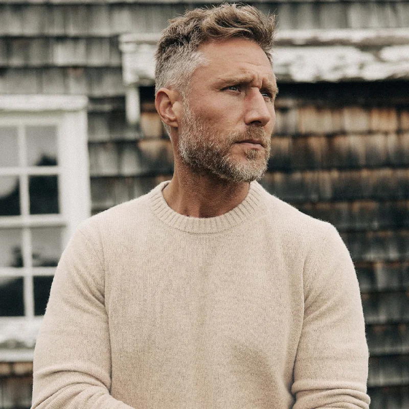 The Lodge Sweater in Oat