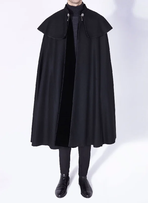 1901 CLOAK BLACK