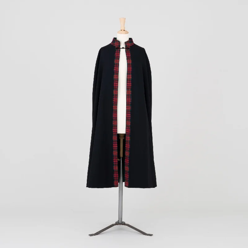 Adult's Choir Cape with Tartan Trim