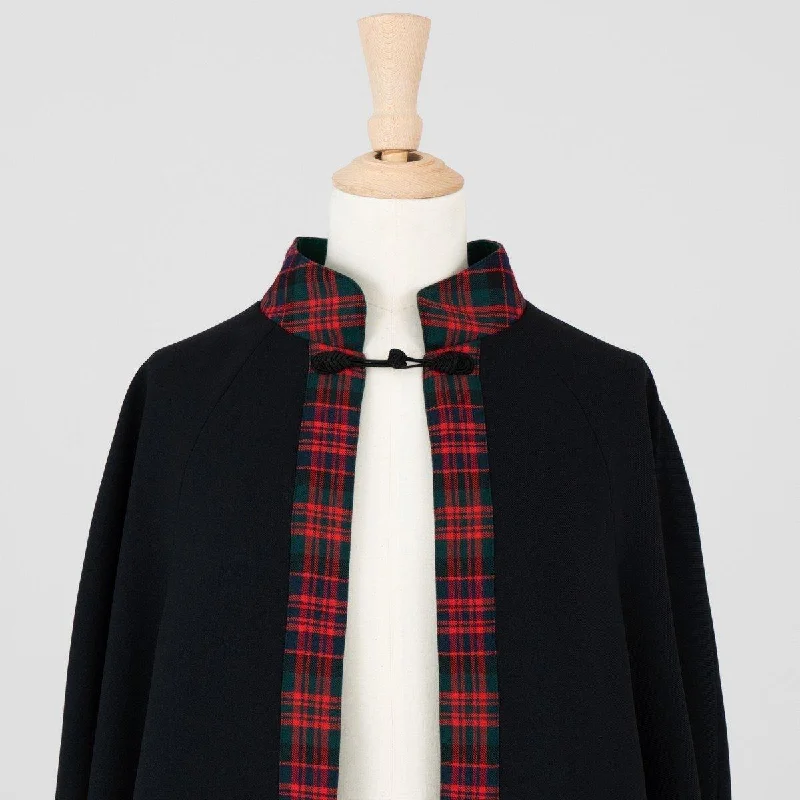 Adult's Choir Cape with Tartan Trim