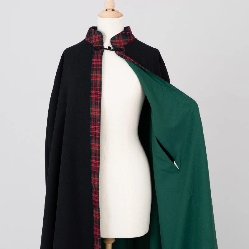 Adult's Choir Cape with Tartan Trim