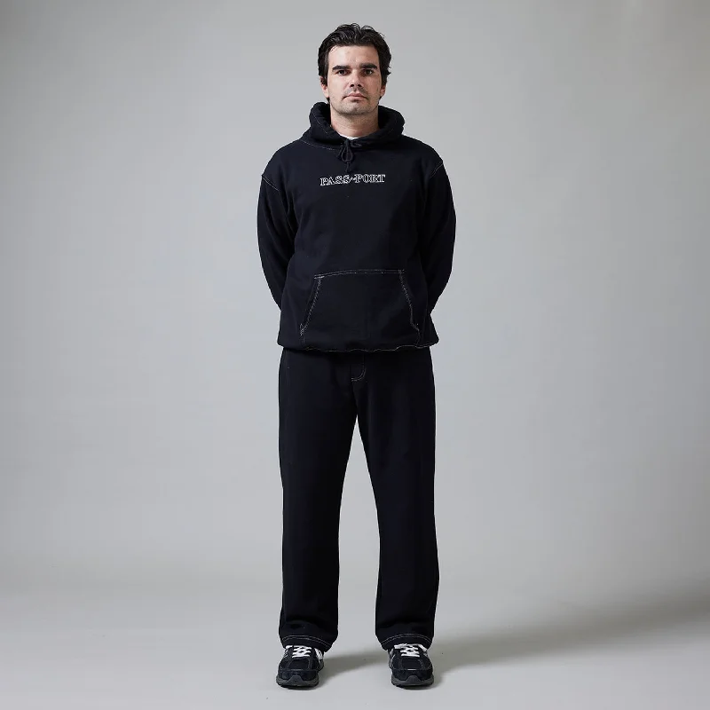 Pass~Port Organic Track Pants - Black