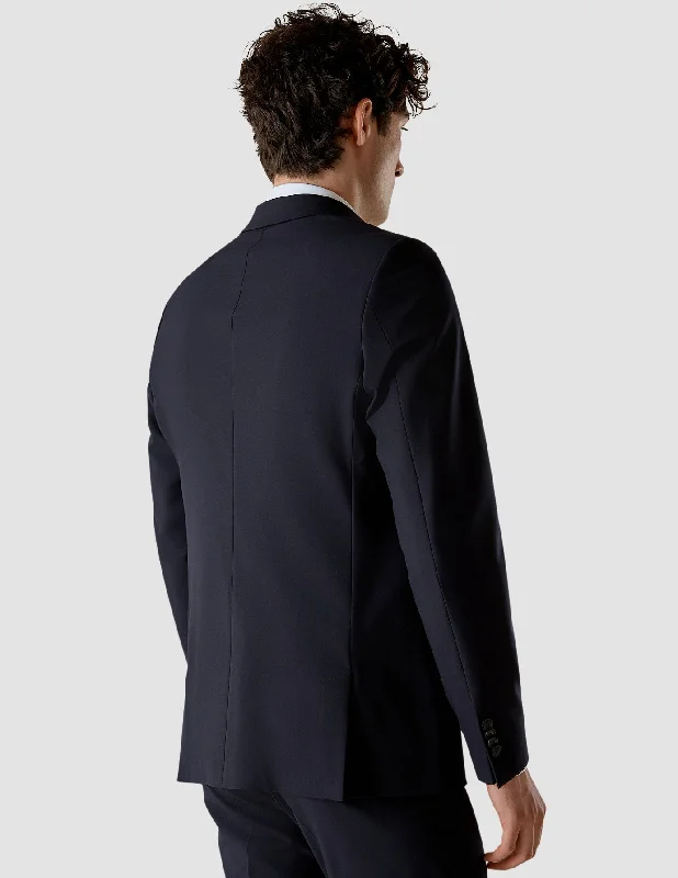 Essential Blazer Regular Midnight Blue