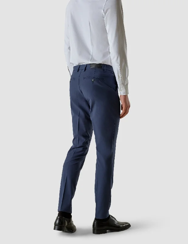 Essential Suit Pants Slim Marine Blue