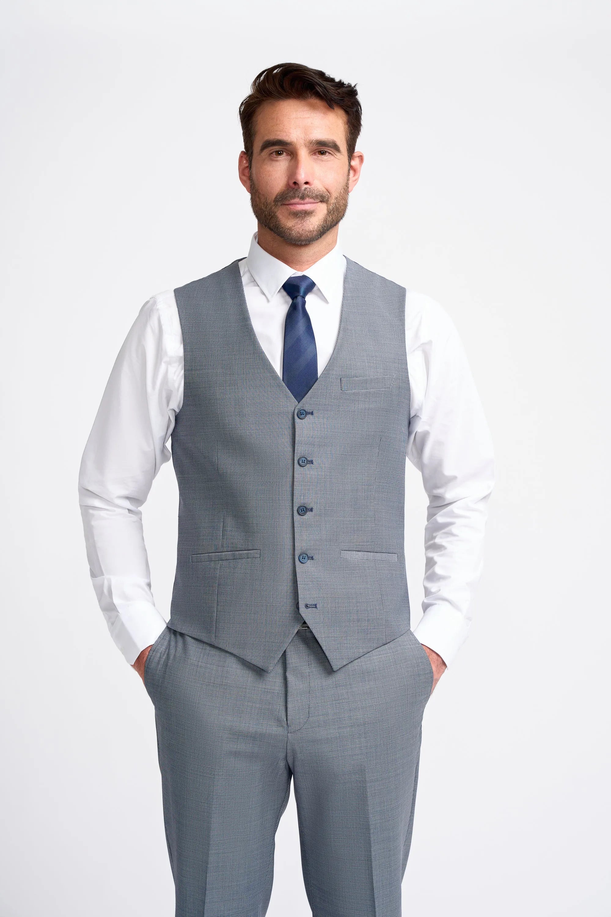 Bond - Men's Grey Waistcoat