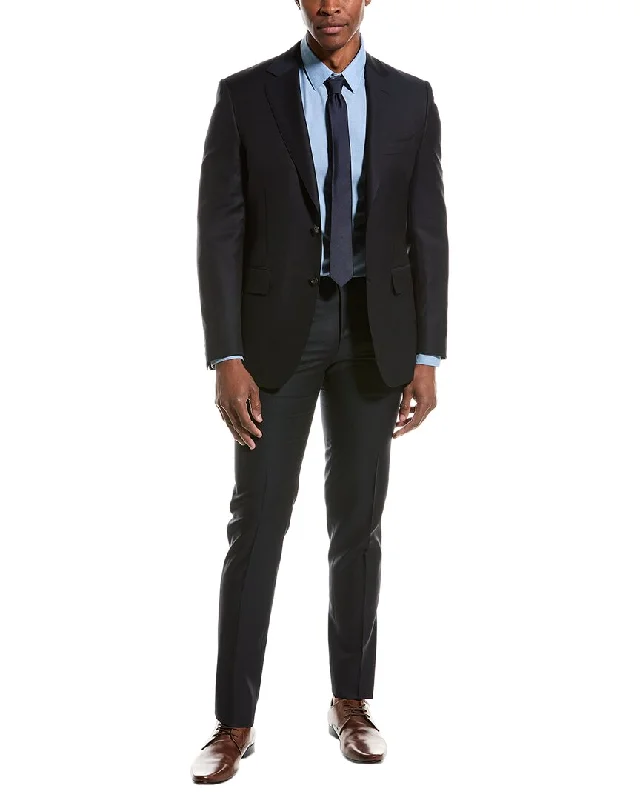 Canali 2pc Wool & Mohair-Blend Suit