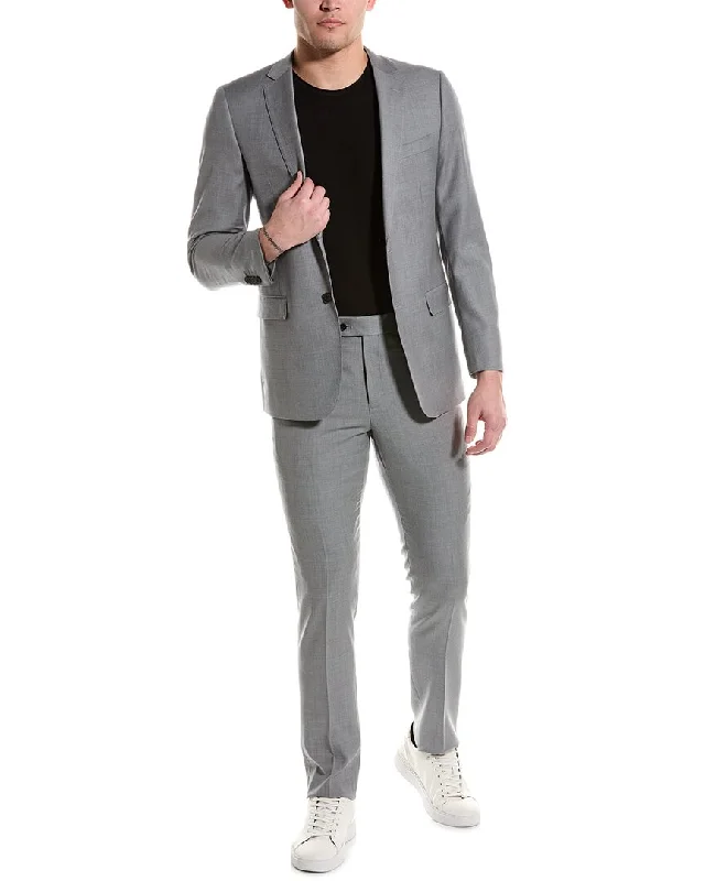 Cavalli Class 2pc Slim Fit Wool Suit