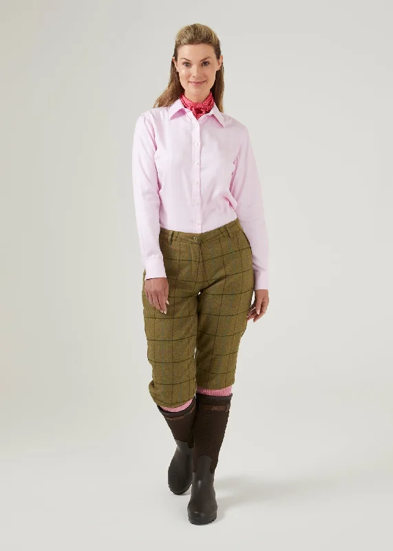 Combrook Ladies Tweed Breeks In Lotus