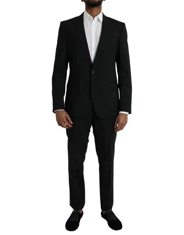 Dolce & Gabbana  Wool MARTINI Formal 2 Piece Men's Suit