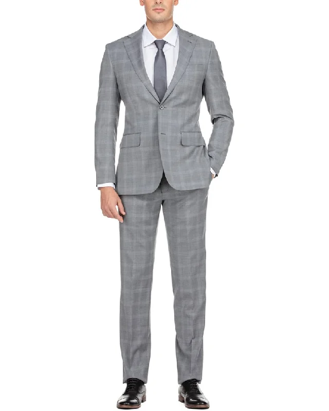 English Laundry 2pc Wool-Blend Suit