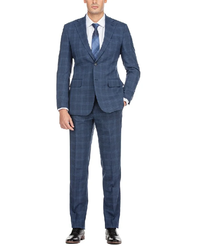 English Laundry 2pc Wool-Blend Suit