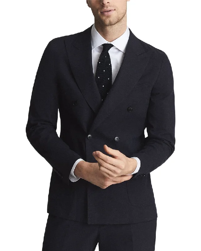 Reiss Shade Linen-Blend Jacket