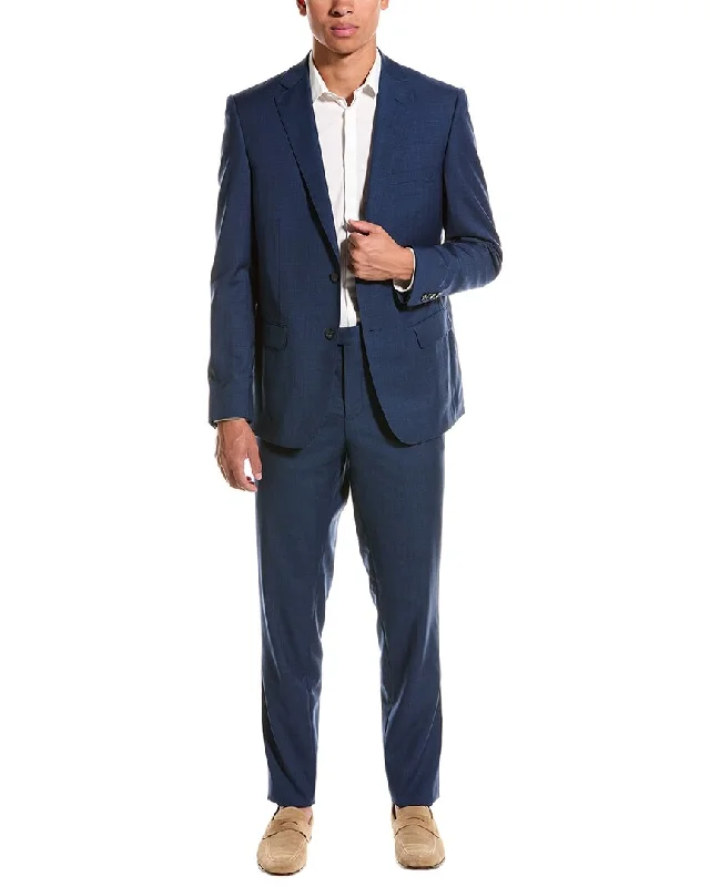 Zanetti 2pc Porto Wool-Blend Suit