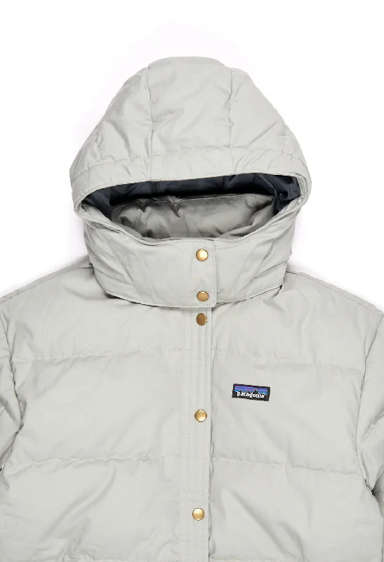 Patagonia Women's Cotton Down Parka - Sleet Green