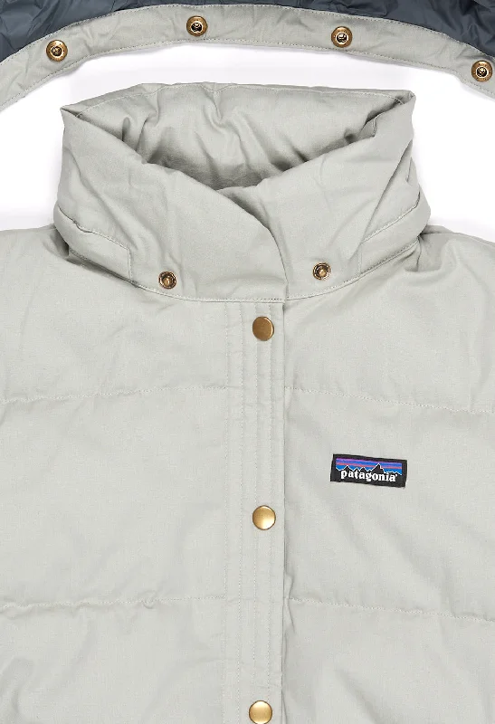 Patagonia Women's Cotton Down Parka - Sleet Green