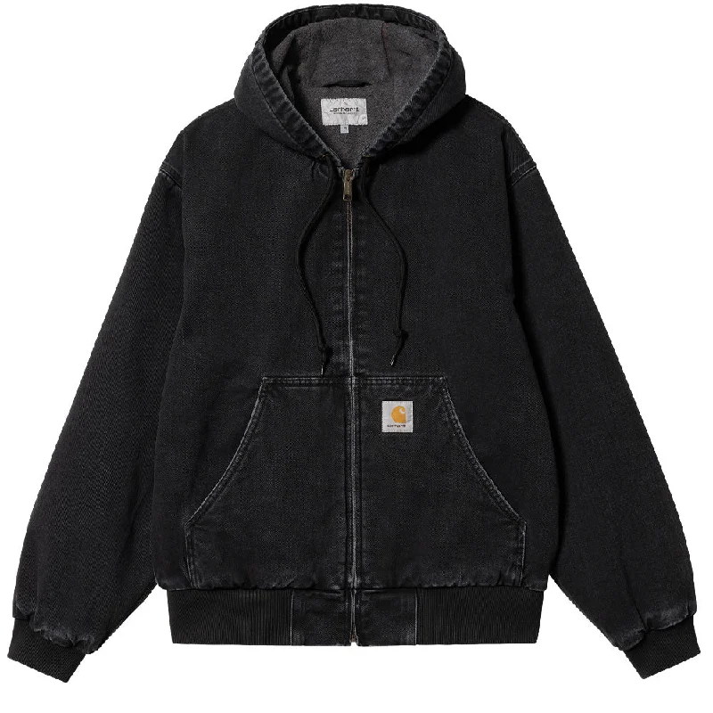 CARHARTT WIP OG ACTIVE JACKET // BLACK (STONE WASHED)