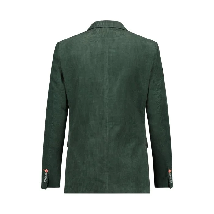 Blazer - Ribbed - Corduroy - Green