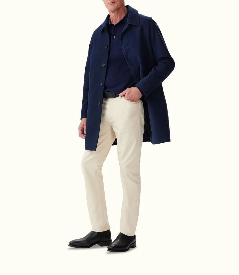 Harry Moleskin Carcoat - Navy