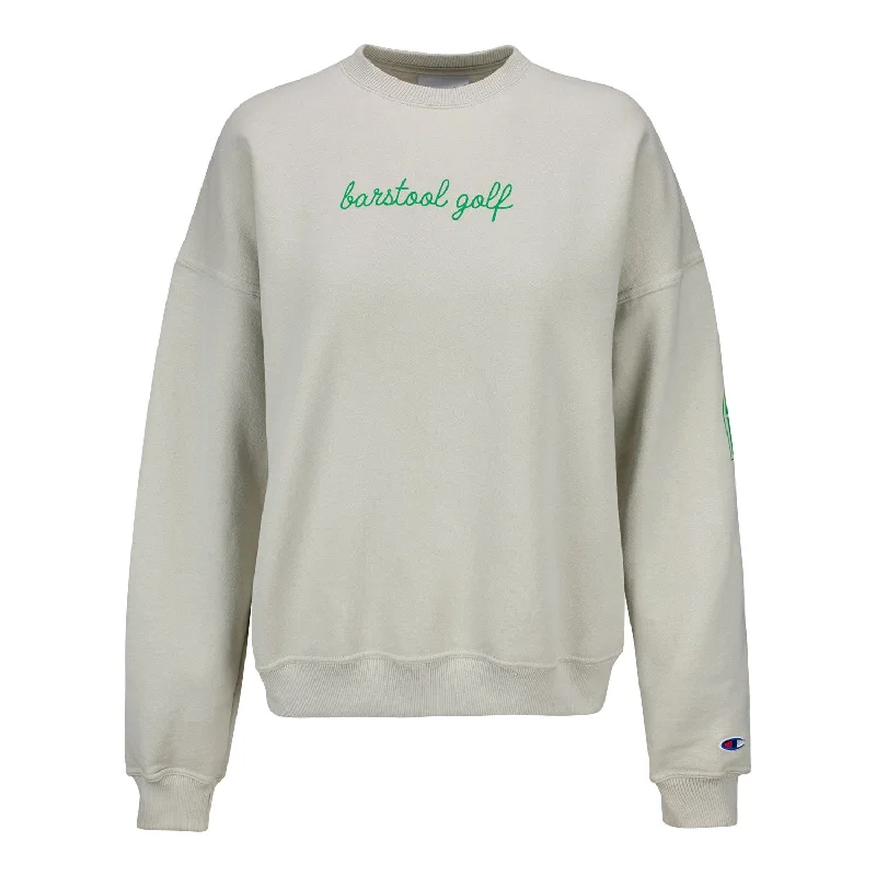 Barstool Golf LPGA Women's Crewneck in Natural