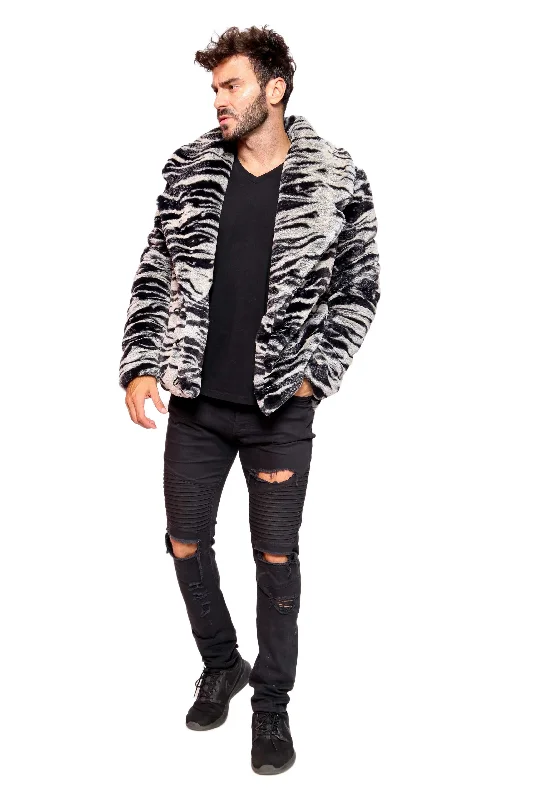 Men's Short Cozy Coat in 