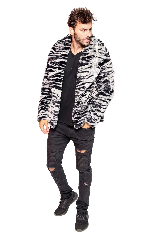 Men's Short Cozy Coat in 